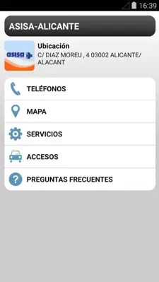 Asisa android App screenshot 2